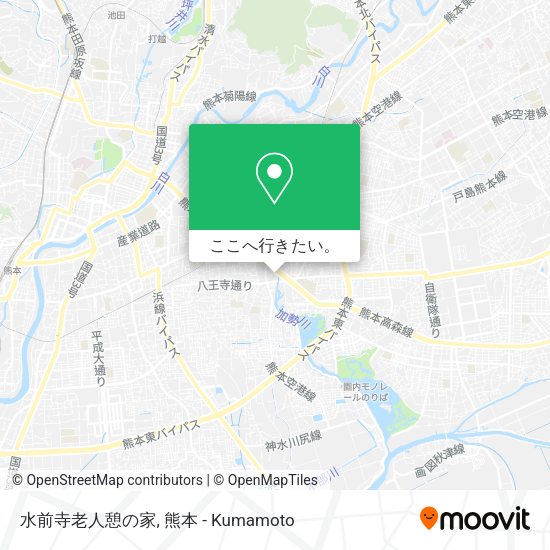 水前寺老人憩の家地図