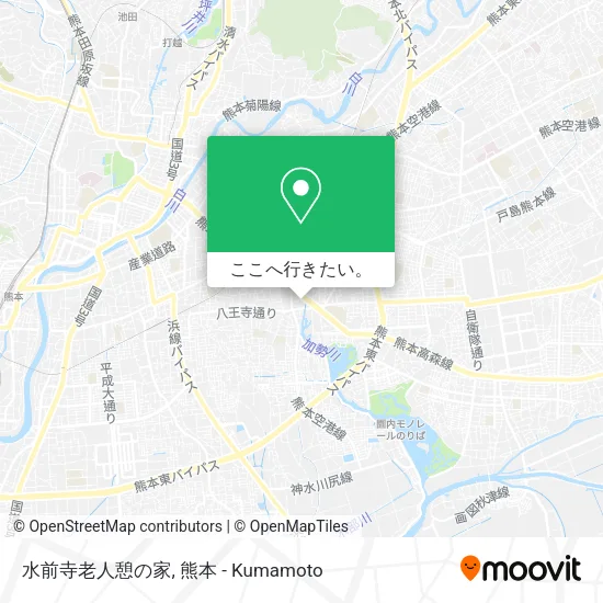 水前寺老人憩の家地図