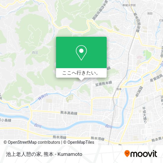 池上老人憩の家地図