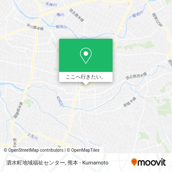 泗水町地域福祉センター地図