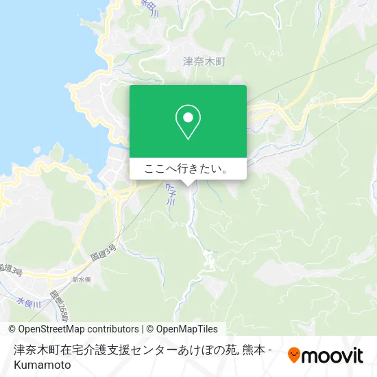 津奈木町在宅介護支援センターあけぼの苑地図