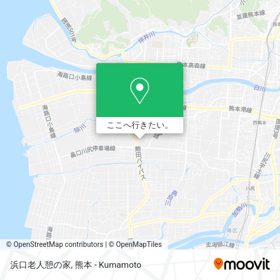 浜口老人憩の家地図