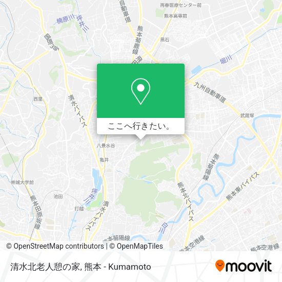 清水北老人憩の家地図