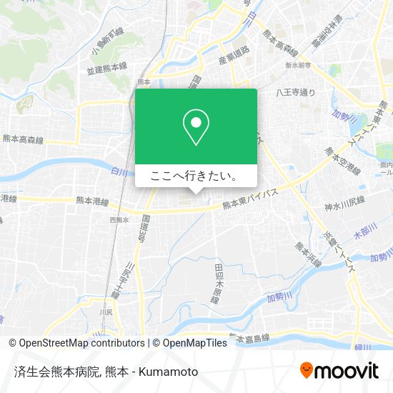 済生会熊本病院地図