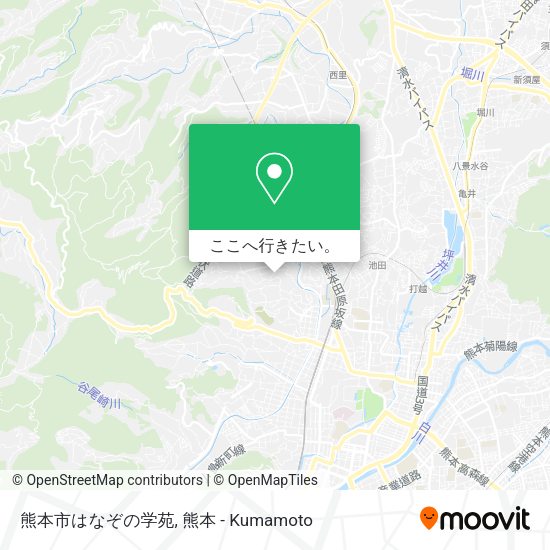 熊本市はなぞの学苑地図