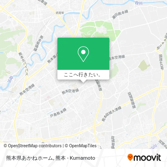 熊本県あかねホーム地図