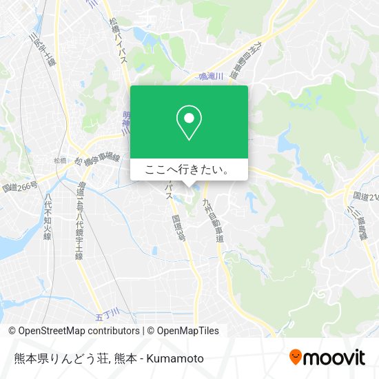 熊本県りんどう荘地図