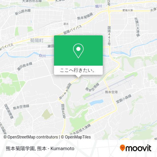 熊本菊陽学園地図