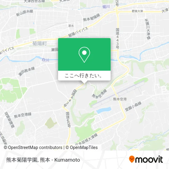 熊本菊陽学園地図