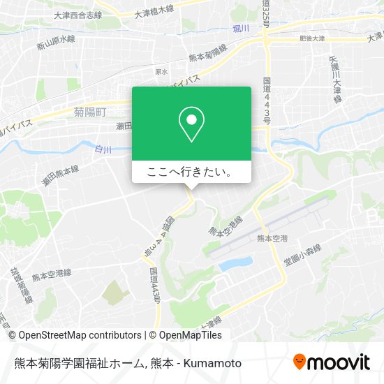 熊本菊陽学園福祉ホーム地図