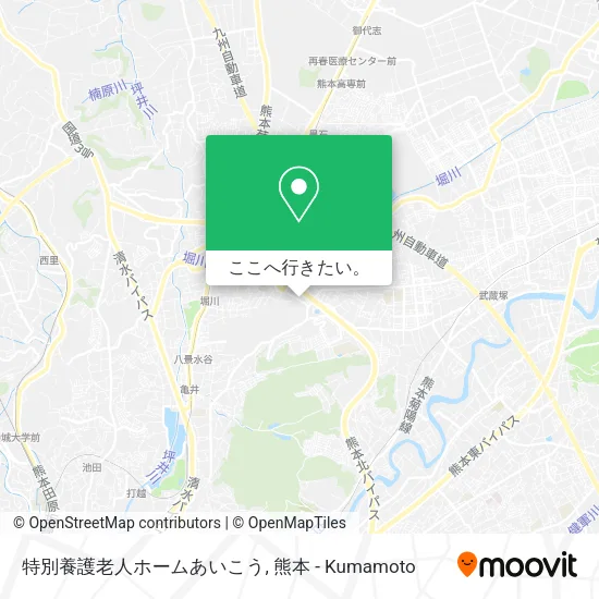 特別養護老人ホームあいこう地図
