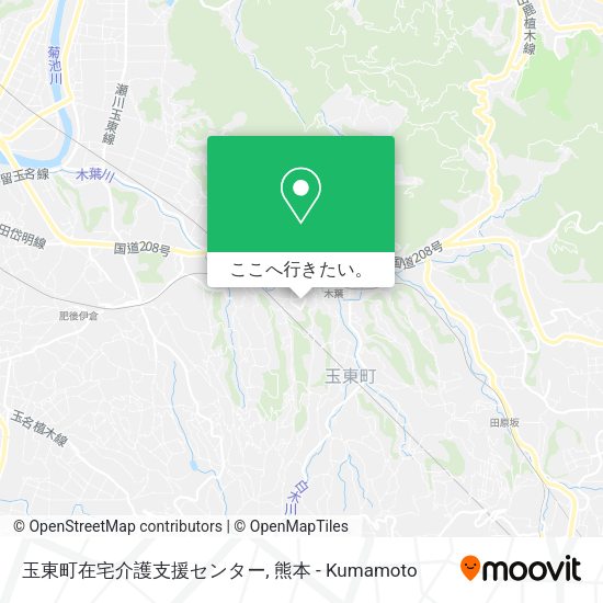 玉東町在宅介護支援センター地図