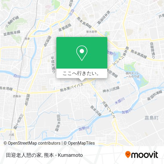 田迎老人憩の家地図
