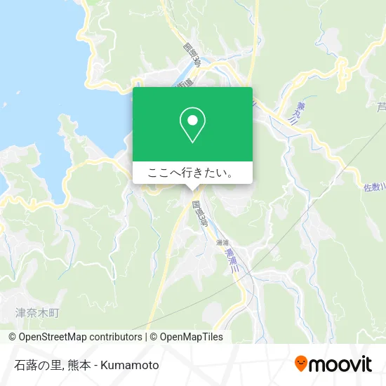 石蕗の里地図