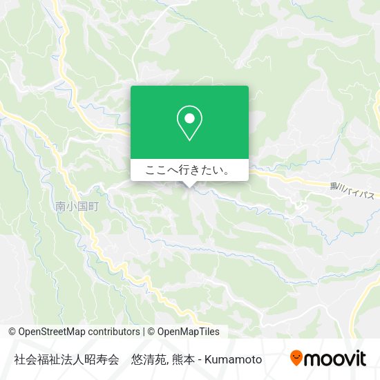 社会福祉法人昭寿会　悠清苑地図