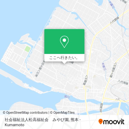 社会福祉法人松高福祉会　みやび園地図