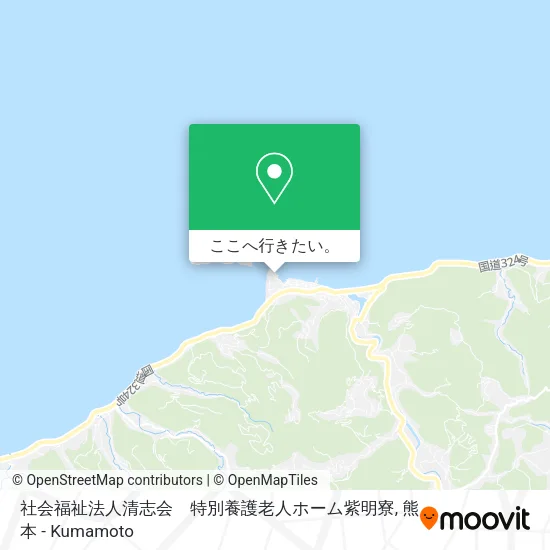 社会福祉法人清志会　特別養護老人ホーム紫明寮地図