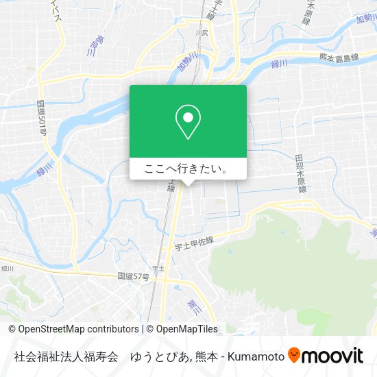 社会福祉法人福寿会　ゆうとぴあ地図