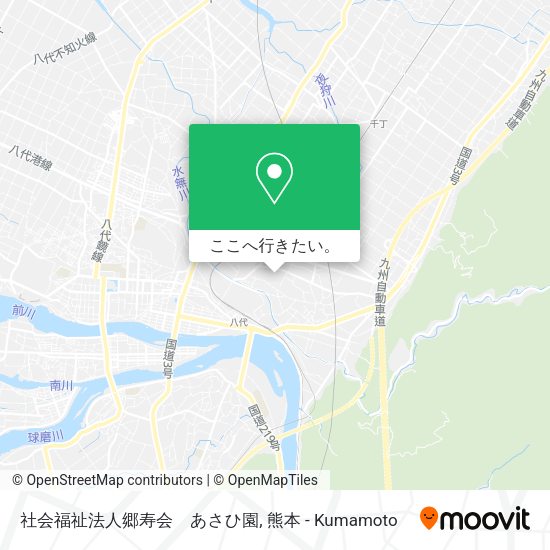 社会福祉法人郷寿会　あさひ園地図