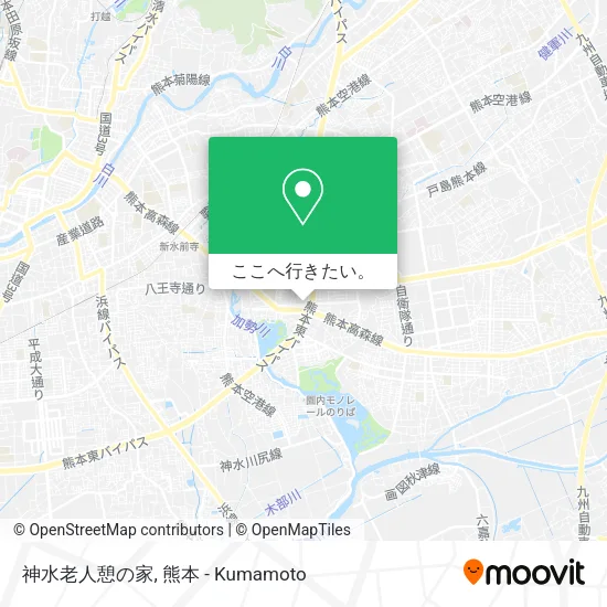 神水老人憩の家地図