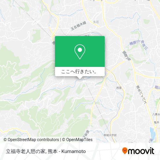立福寺老人憩の家地図
