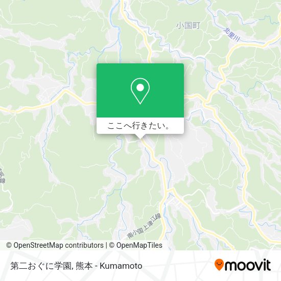 第二おぐに学園地図