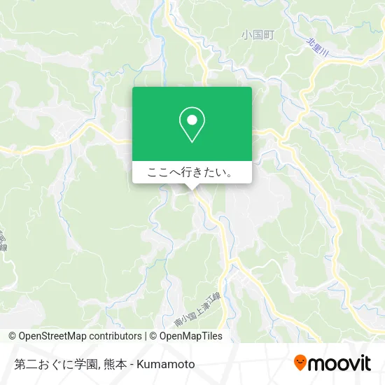第二おぐに学園地図