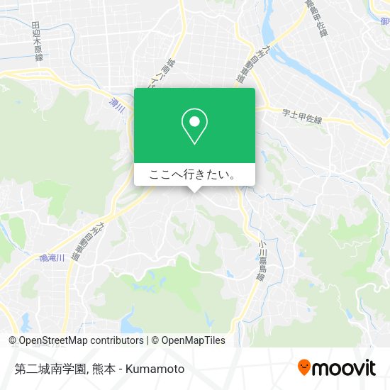 第二城南学園地図