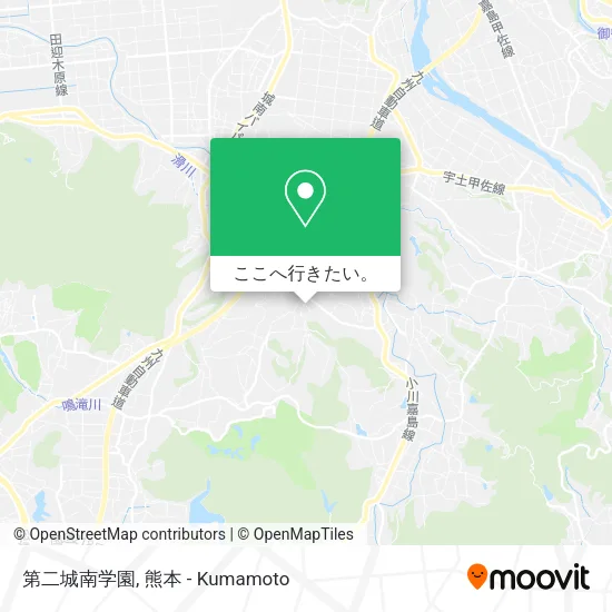 第二城南学園地図