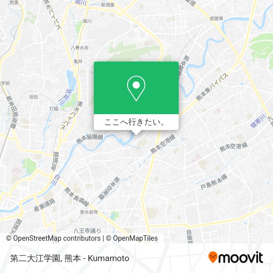 第二大江学園地図