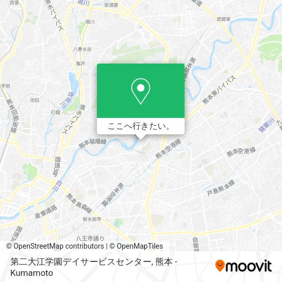 第二大江学園デイサービスセンター地図