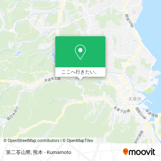 第二苓山寮地図