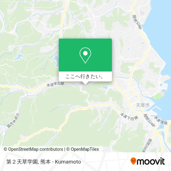 第２天草学園地図