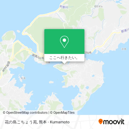 花の島こちょう苑地図