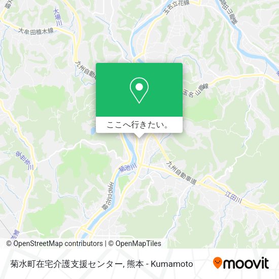 菊水町在宅介護支援センター地図