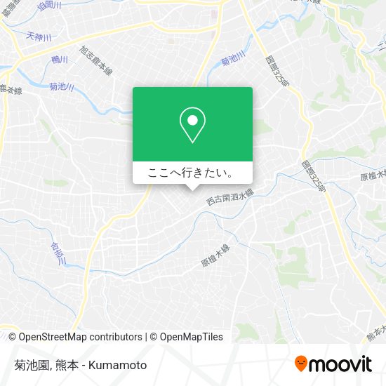 菊池園地図
