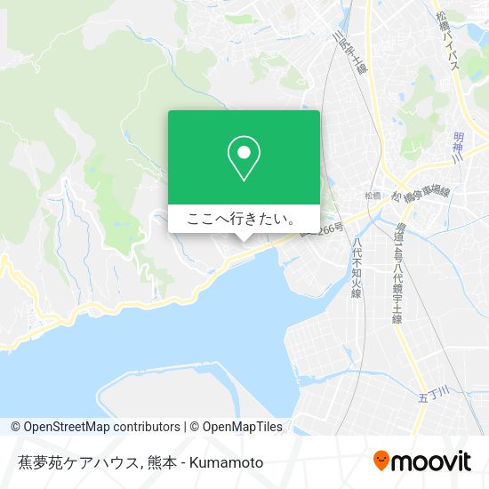 蕉夢苑ケアハウス地図