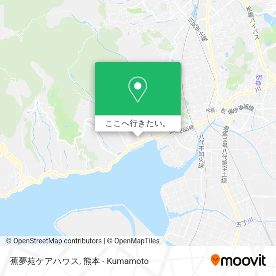 蕉夢苑ケアハウス地図