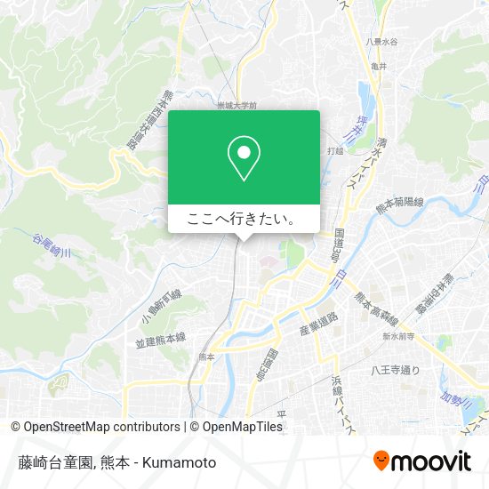 藤崎台童園地図