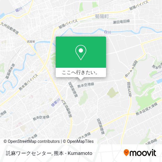 託麻ワークセンター地図