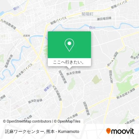 託麻ワークセンター地図