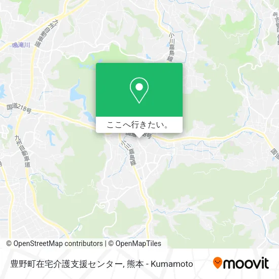 豊野町在宅介護支援センター地図