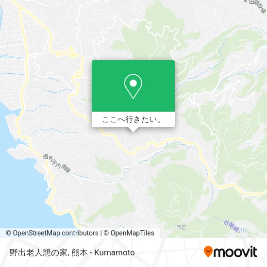 野出老人憩の家地図