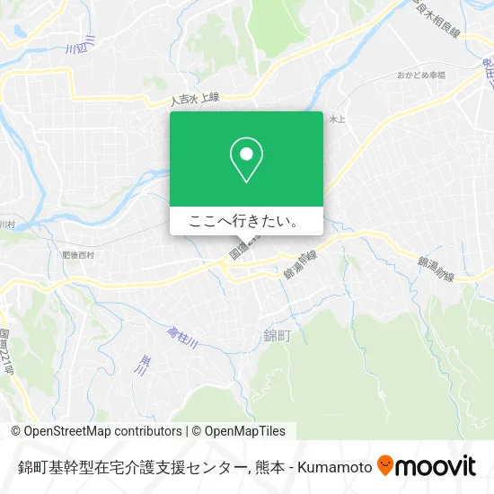 錦町基幹型在宅介護支援センター地図