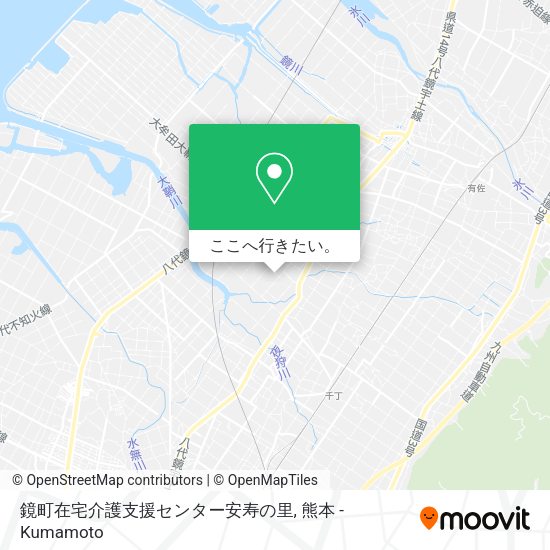 鏡町在宅介護支援センター安寿の里地図