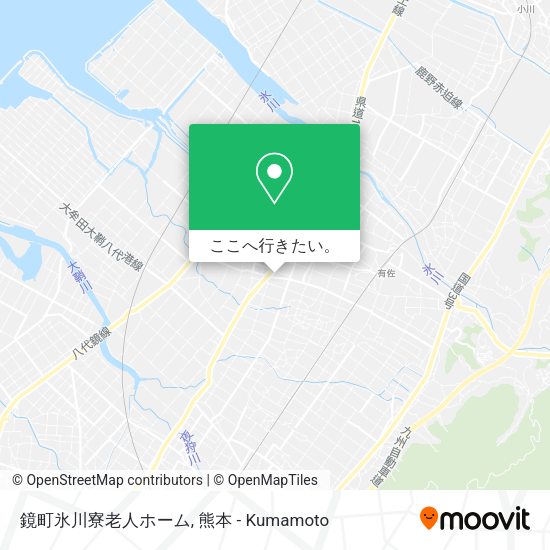 鏡町氷川寮老人ホーム地図