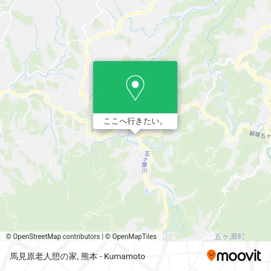 馬見原老人憩の家地図