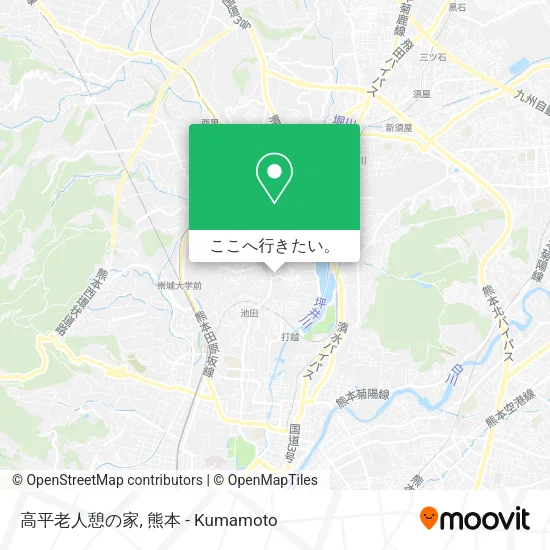高平老人憩の家地図