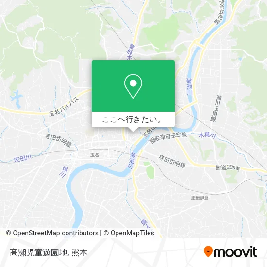 高瀬児童遊園地地図