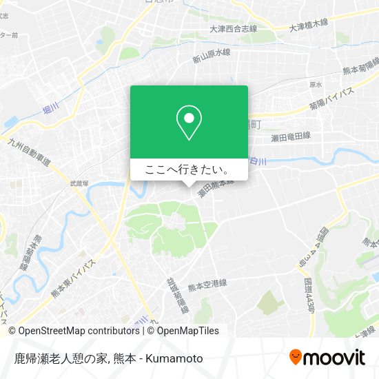 鹿帰瀬老人憩の家地図